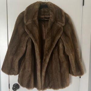 SOLD Tissavel of France Faux Fur Coat